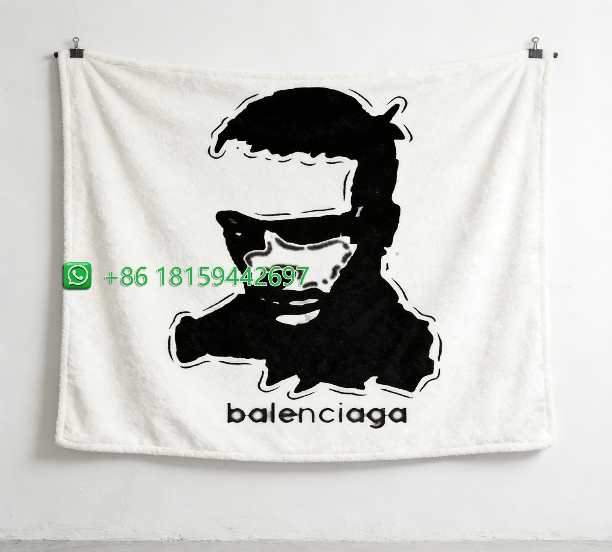 Balenciaga Throw Blankets